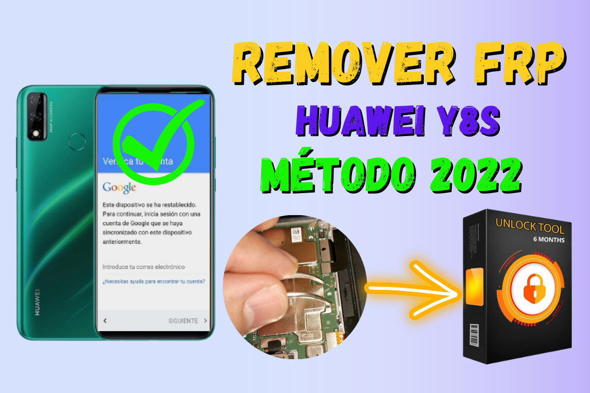 Remover frp Huawei Y8s, quitar cuenta google, by pass y8s