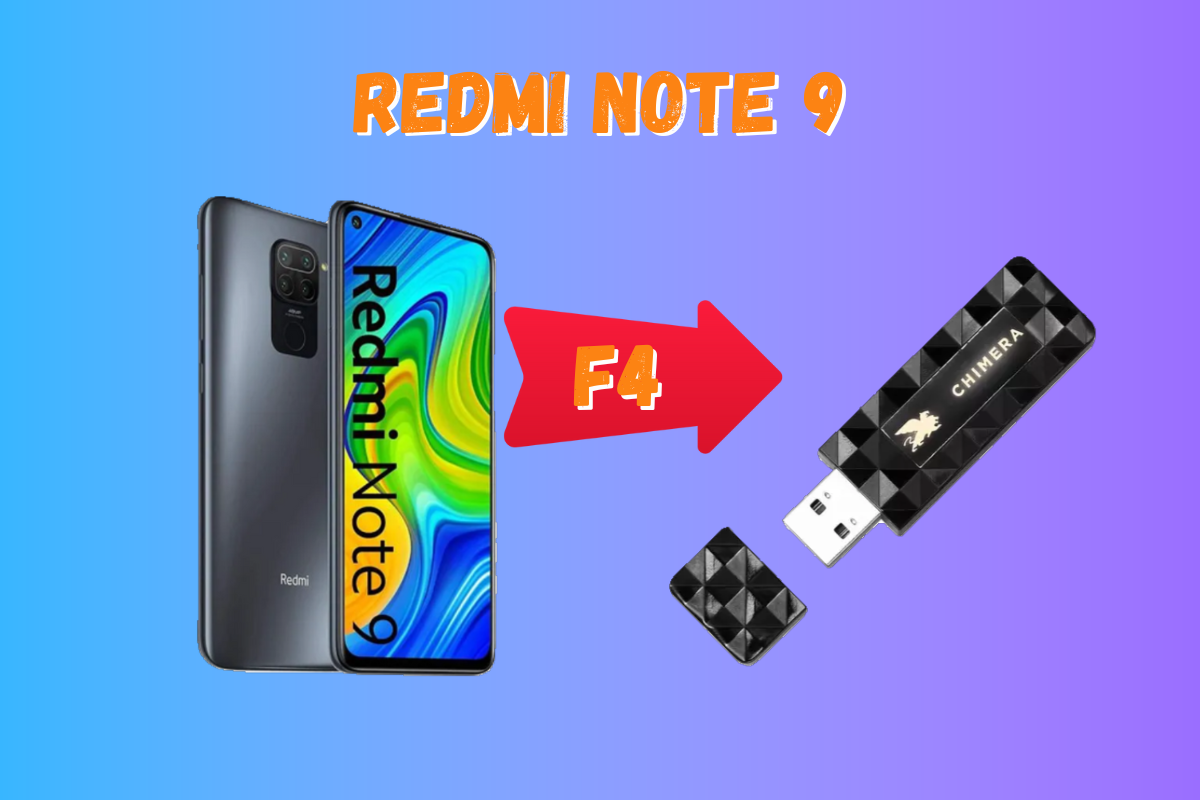 F4 Redmi note 9 con Chimera Tool Dongle
