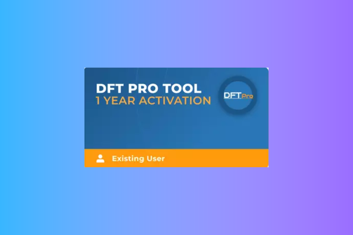 Activaci贸n DFT Pro Tool por 1 a帽o en Per煤